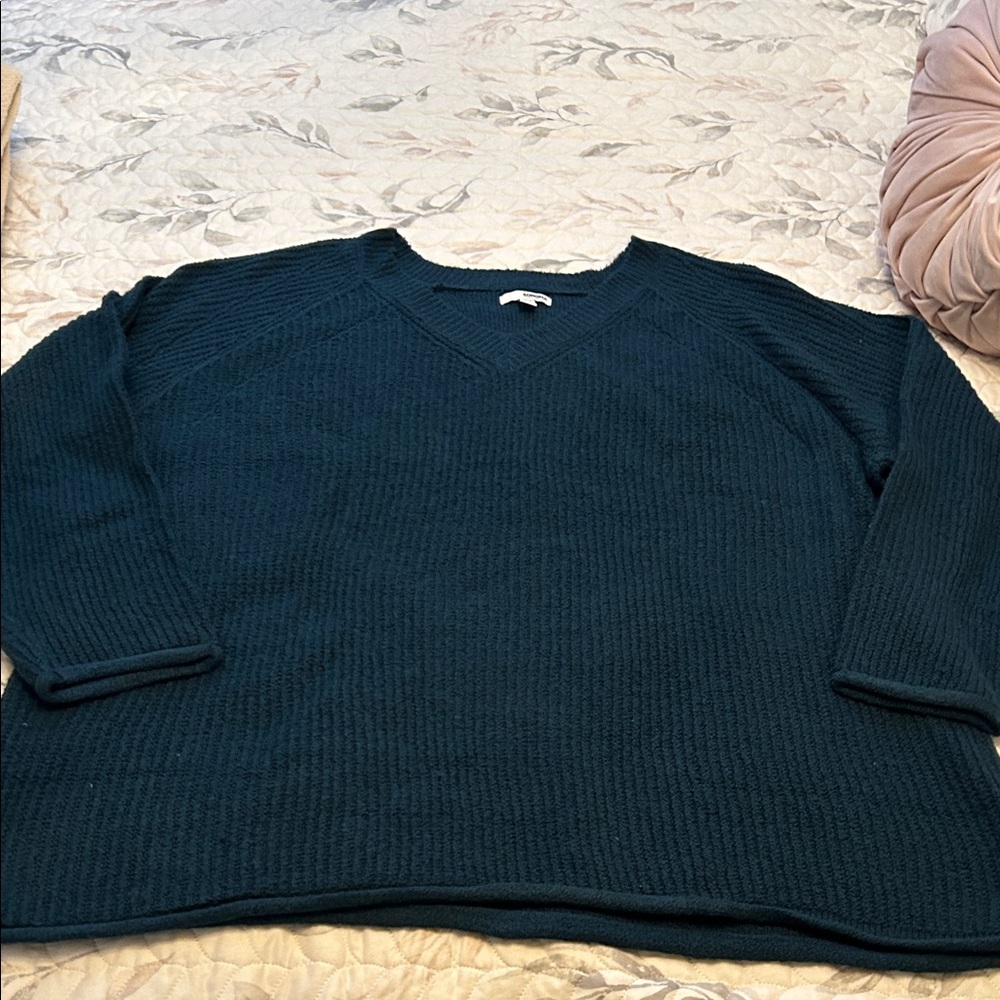 Sonoma Teal Knit Sweater